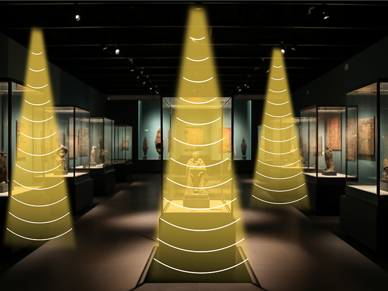 博物館展覽館安裝使用定向音響