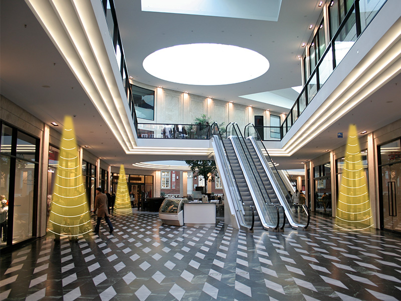 商場(chǎng)安裝使用定向聲音響