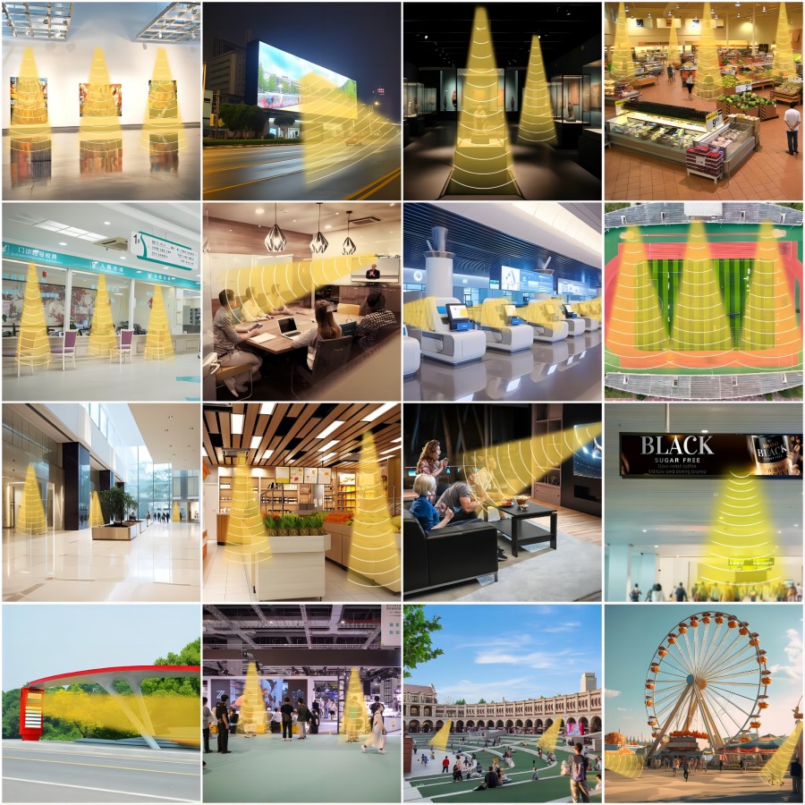 定向音響廣播設(shè)備應(yīng)用場(chǎng)景匯總