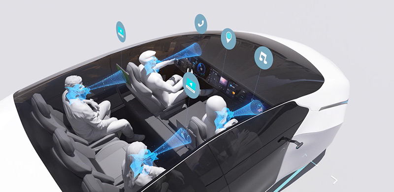 定向音箱聚音屏在車內(nèi)打造獨(dú)立音區(qū)系統(tǒng)