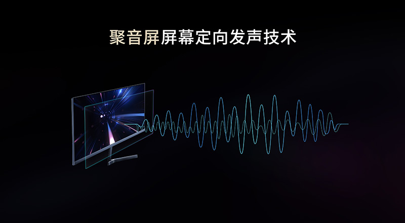 清聽聲學聚音屏，屏幕音響發(fā)聲技術(shù)