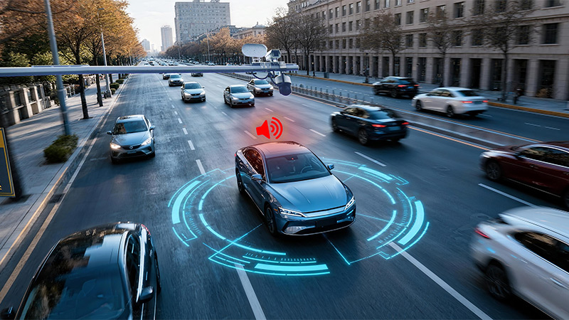 清聽聲學違法鳴笛、炸街車抓拍系統