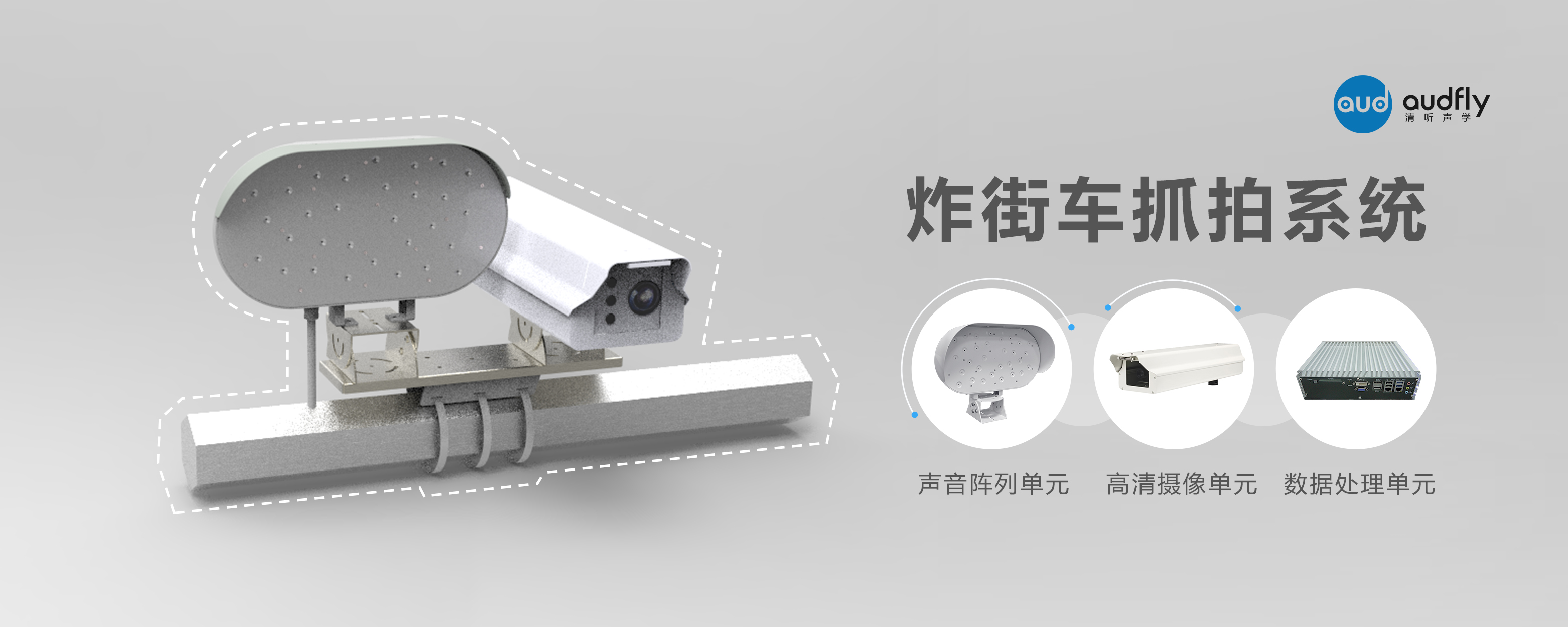 清聽聲學炸街車抓拍系統